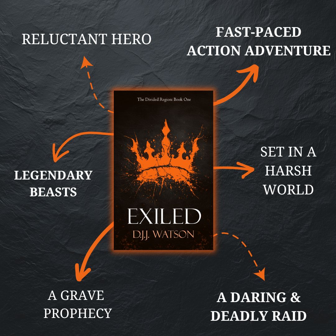 Exiled (Book #1 of The Divided Region)