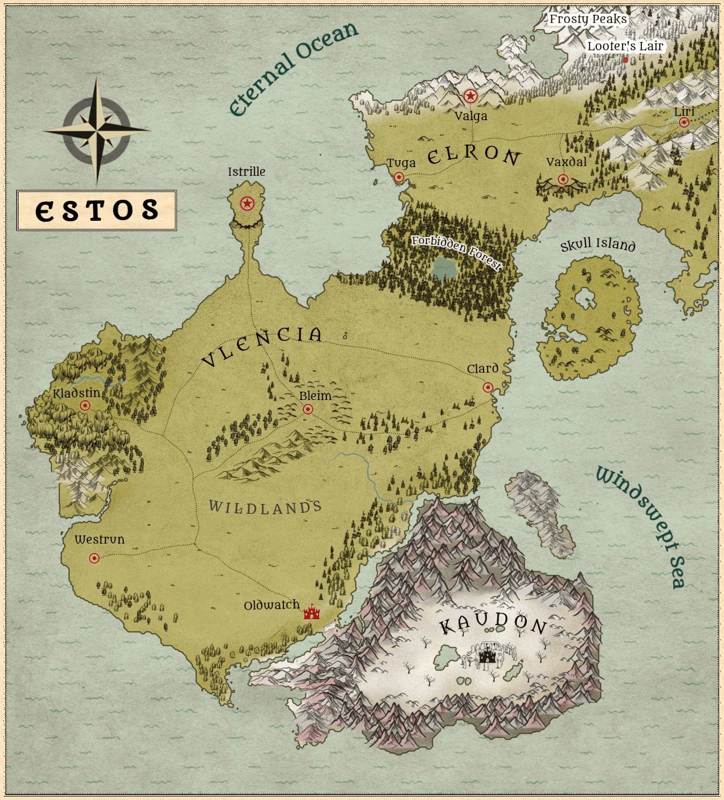 Exiled (Book #1 of The Divided Region)