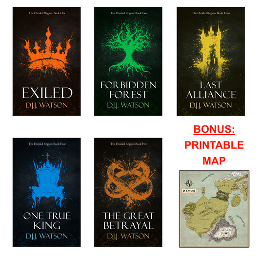 The Divided Region: Books 1-5