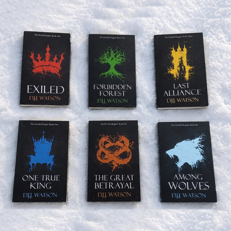 The Divided Region: Paperback Bundle (Books 1-6)