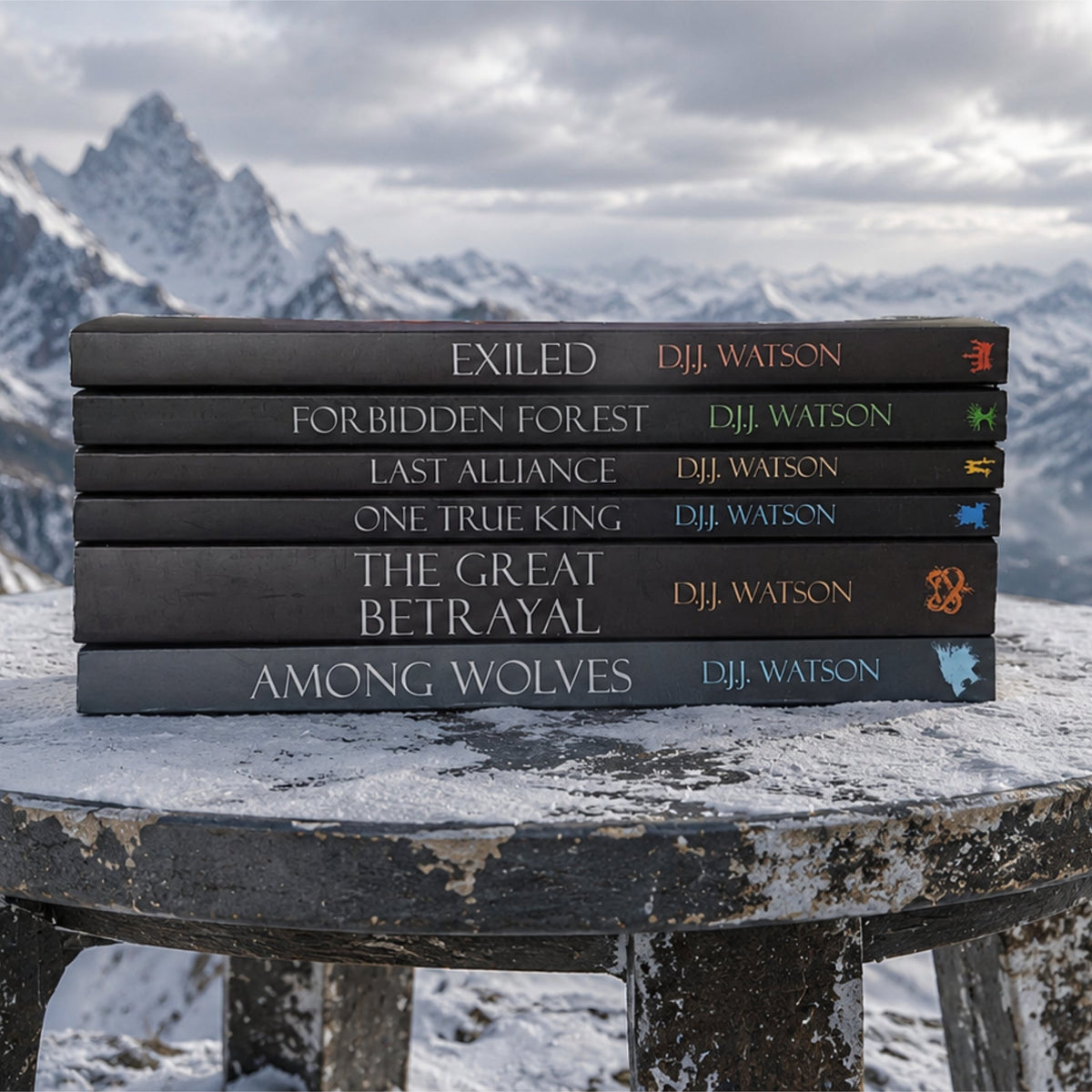 The Divided Region: Paperback Bundle (Books 1-6) D.J.J. Watson Store