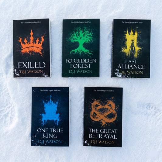 The Divided Region: Paperback Bundle (Books 1-5)