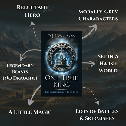 One True King (E-Book #4 of The Divided Region)