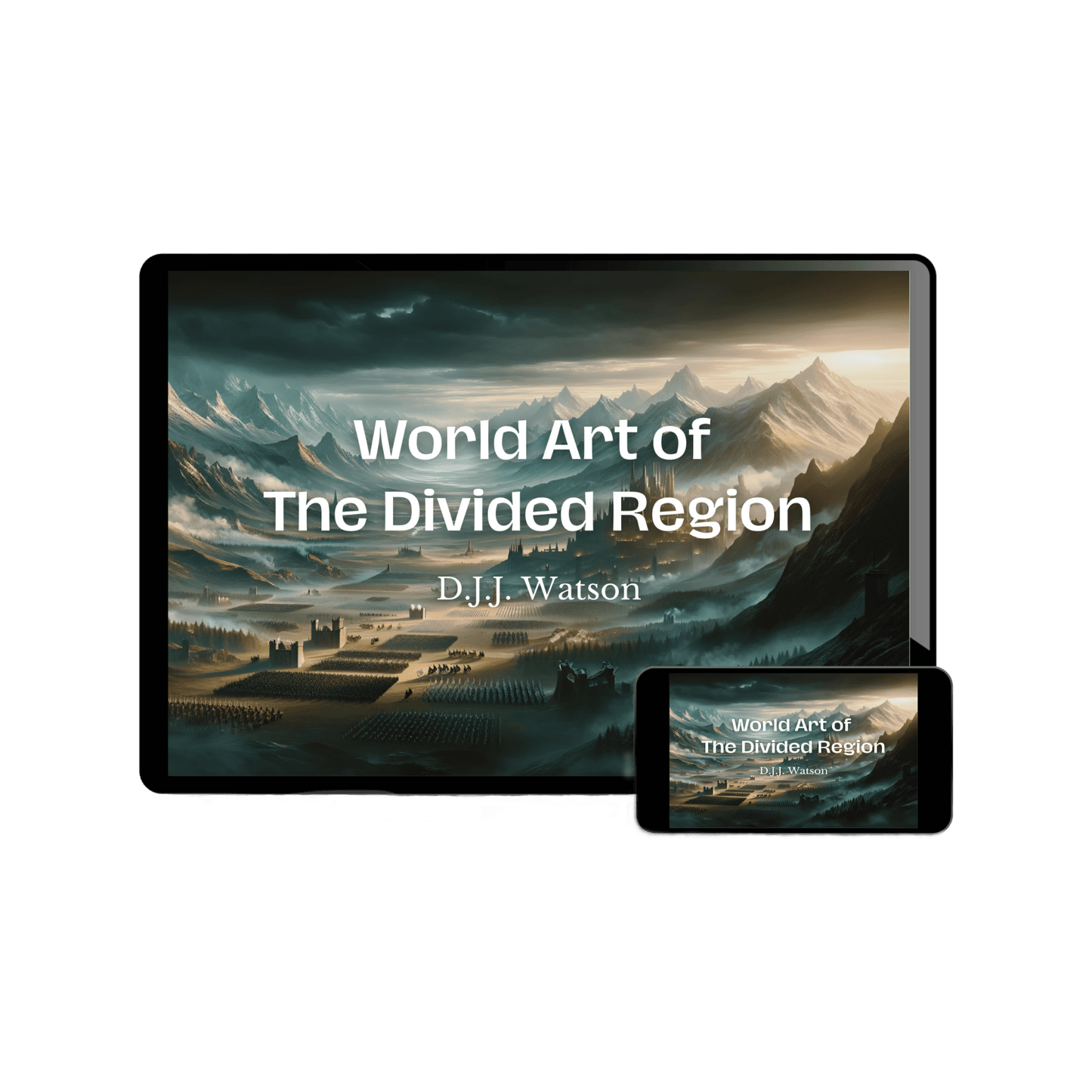 Digital World Art of The Divided Region (Digital PDF)