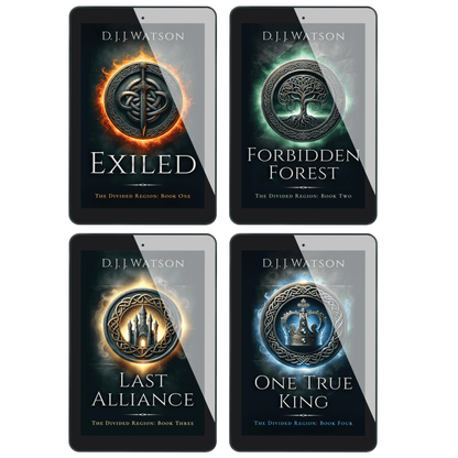 The Divided Region: E-Books #1-4 (Starter Bundle)